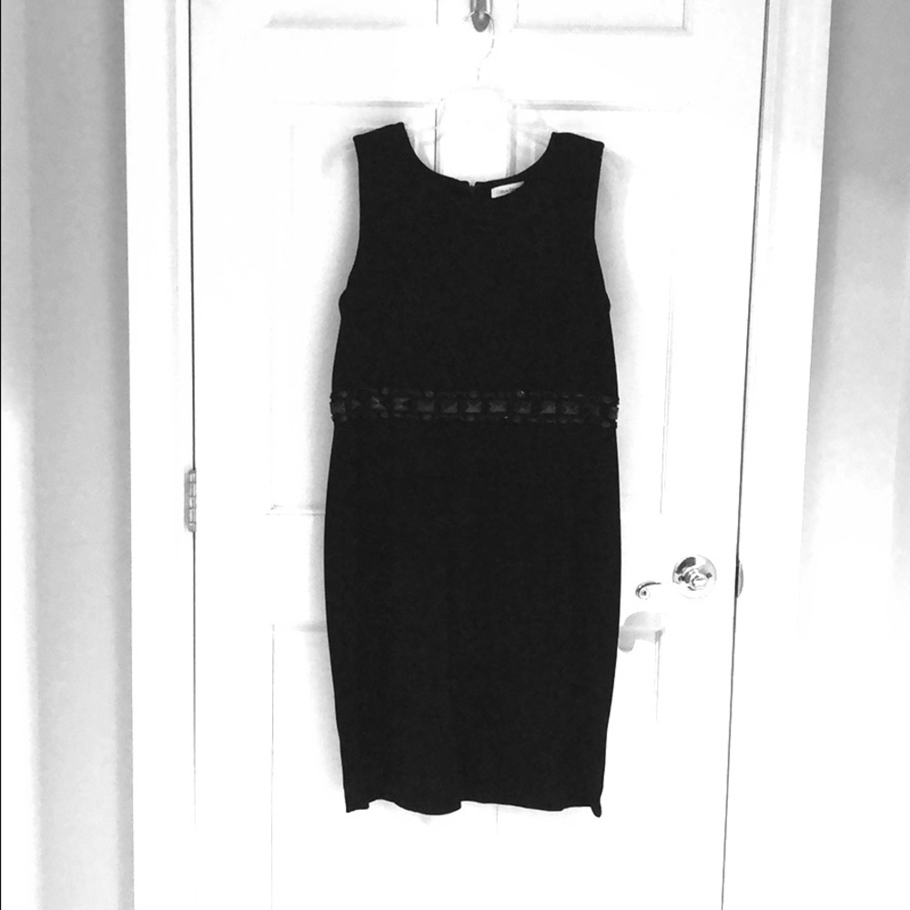 Black Calvin Klein Dress with jewels